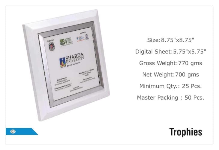 Sharda University Wooden  Trophies 124