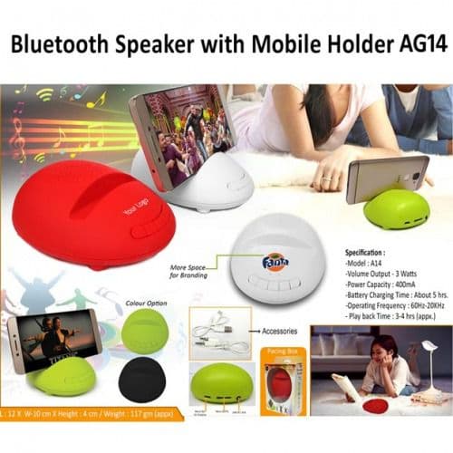 Bluetooth Speaker with Mobile Holder AG 14