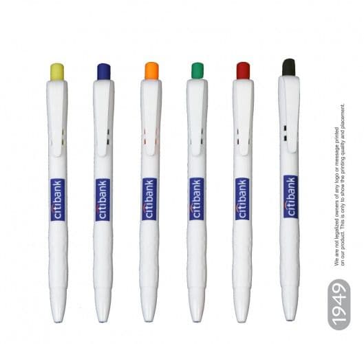 Easy Knock White Opac Mix Plunger Pen