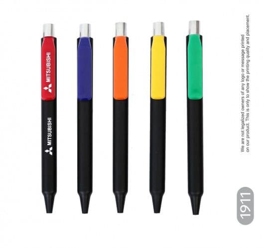 I Click Black Matt Mix Opac Clip Pen