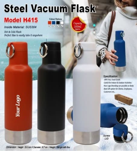 Steel Vacuum Flask H415