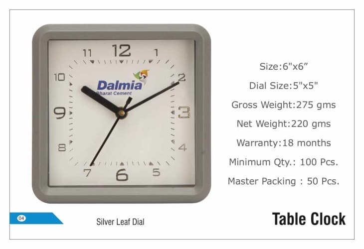 Dalmia Table Clocks 04
