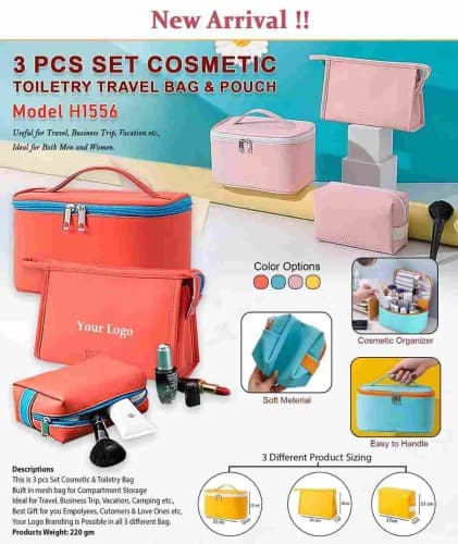 3 Pcs Set Cosmetic H1556