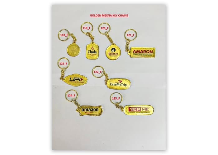 Golden Meena Key Chains A 1