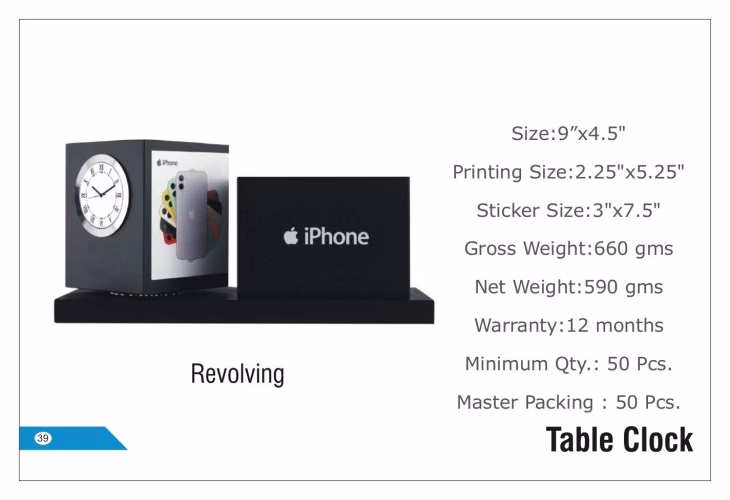 Iphone Table Clocks 39