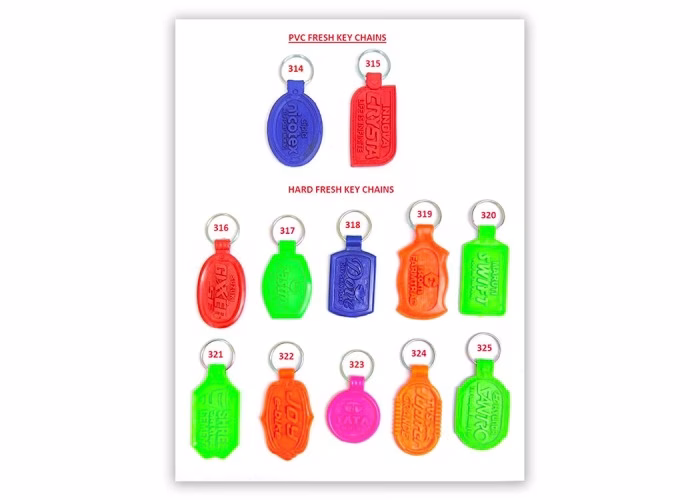 Pvc Fresh Key Chains A 1
