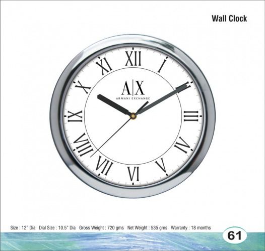 armani exchange clock