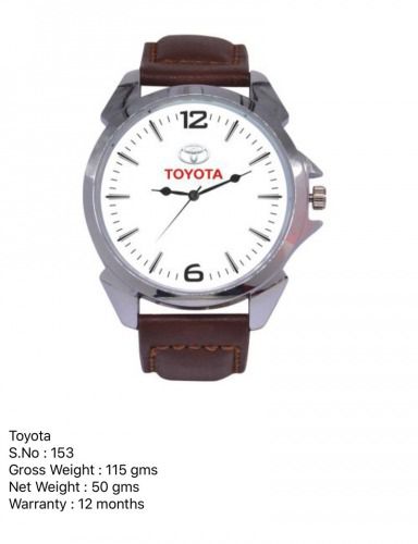 Be Invader White Toyota Wall Watch, For Office, Size: 12.5 at Rs 185 in  Delhi