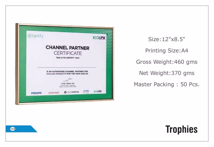 Signify Wooden Trophies 144