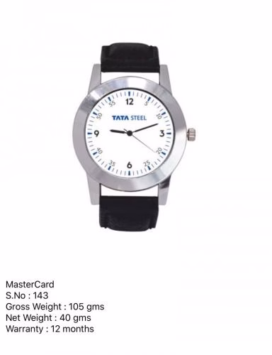 Tata Steel Wrist Watch AS 143