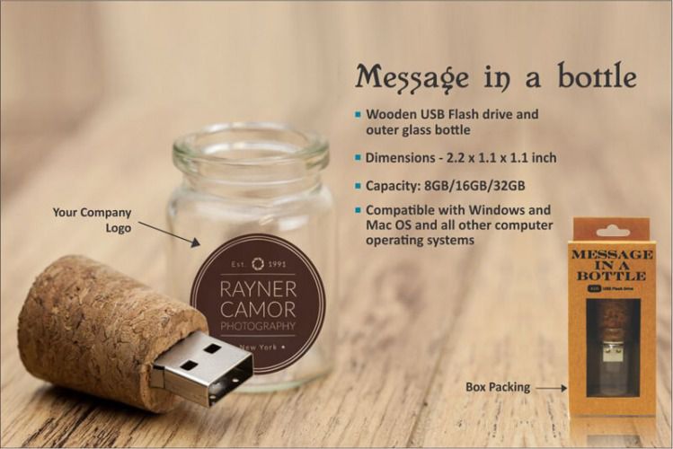 Message In A Bottle USB AT 02