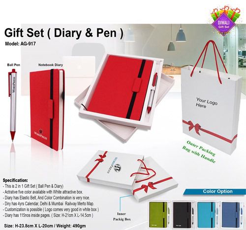 diary pen gift sets