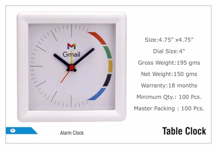 Gmail Table Clocks 11
