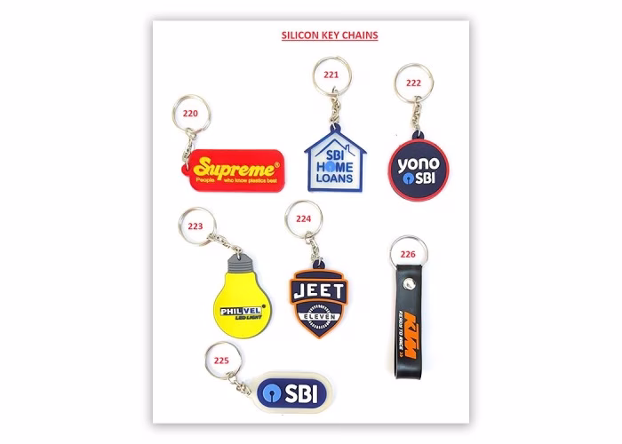 Silicon Key Chains A