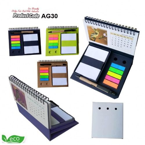 Eco Friendly Note Pad With Sticky Note AG 17 Corporate Gift