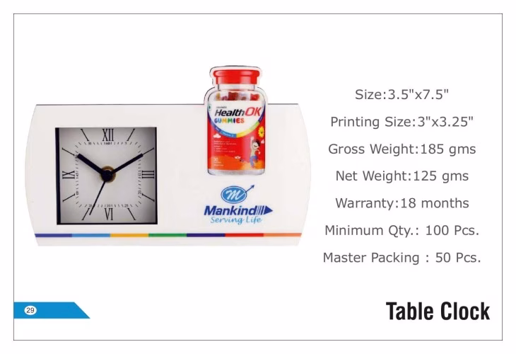 Mankind Table Clocks 29