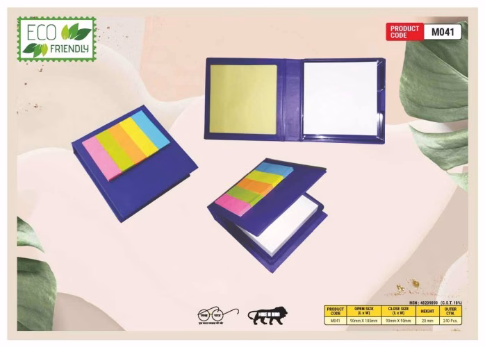 3 X 3 Cube With Sticky Note M041