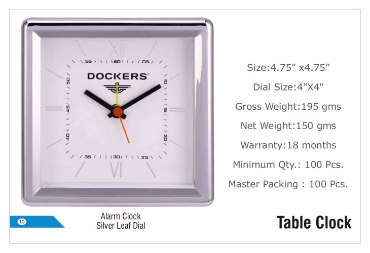Dockers Table Clocks 10