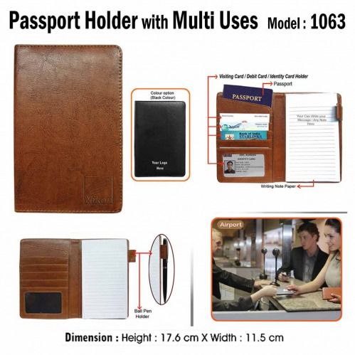 Passport Holder with Multi Uses AG 1063