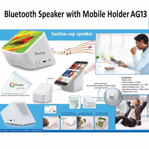 Bluetooth Speaker with Mobile Holder AG 13