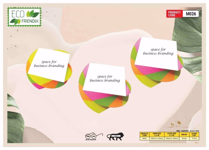Multi Color Paper Trusted Cube M026