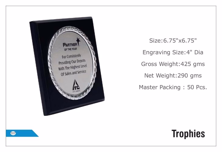 Itc Wooden  Trophies 107