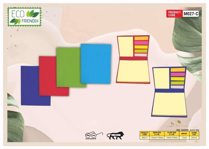 Eco Friendly Sticky Note Pad M027C