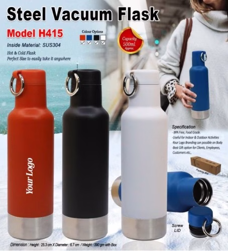 Steel Vacuum Flask H415